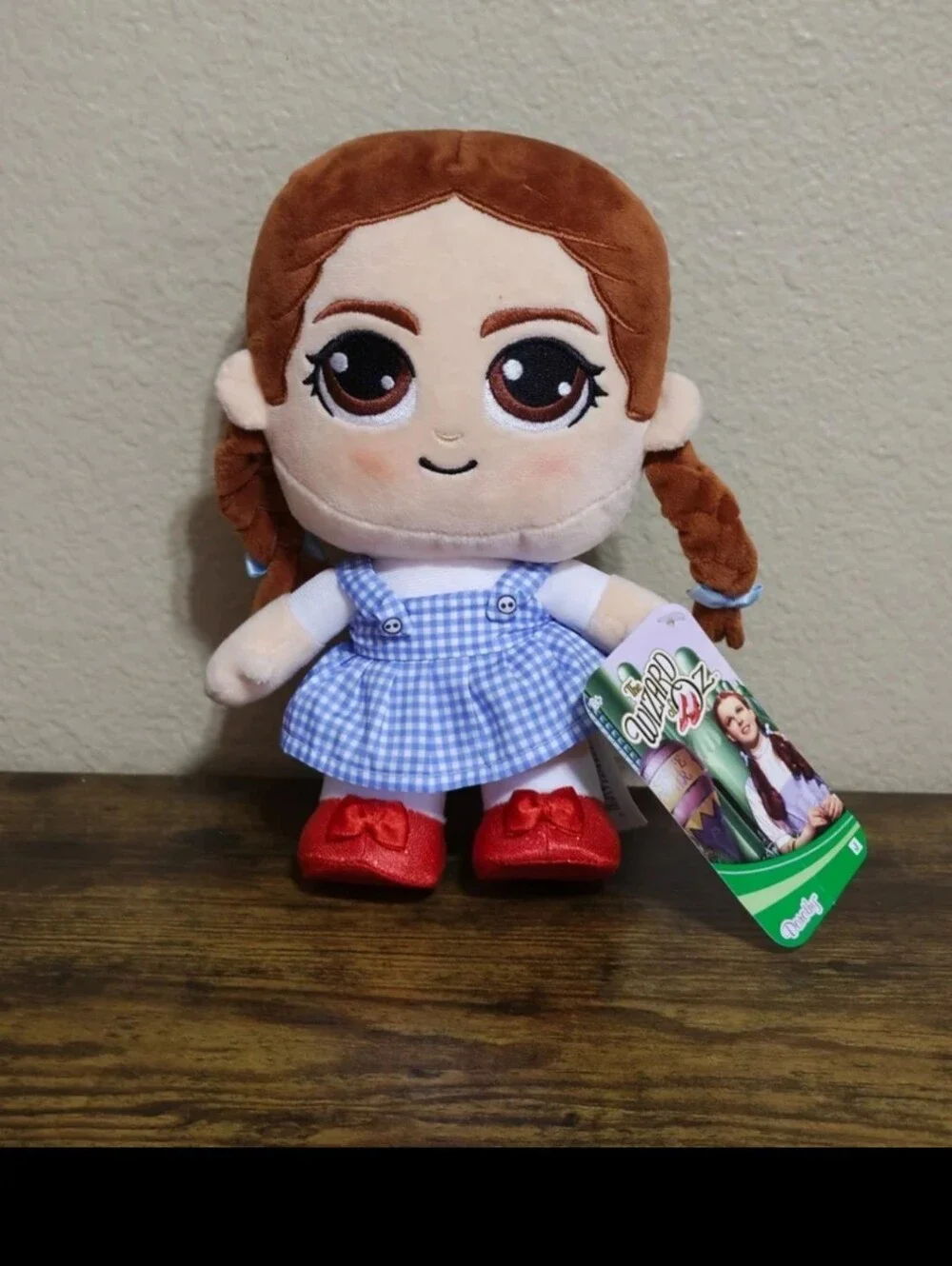 2025 Jazwares Warner Bros. Wizard of Oz Dorothy Soft Plush New With Tags